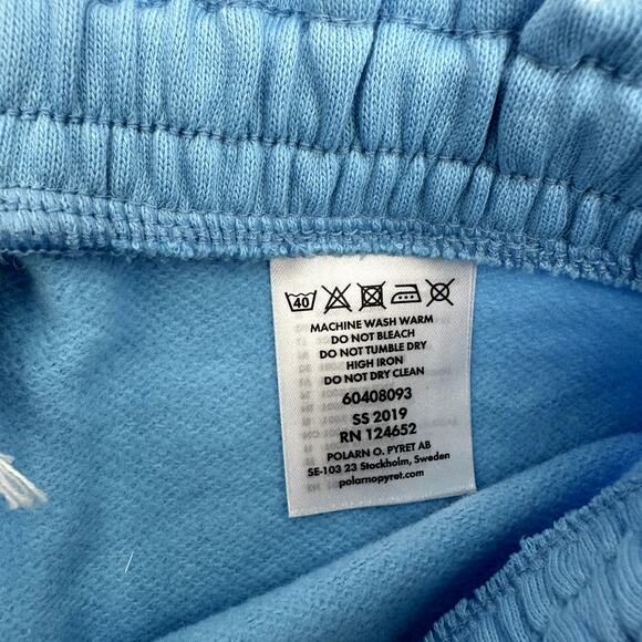 Polarn O. Pyret Pink & Blue Tee Shorts Outfit Set // 1 - 1.5 Years - Picture 6 of 7